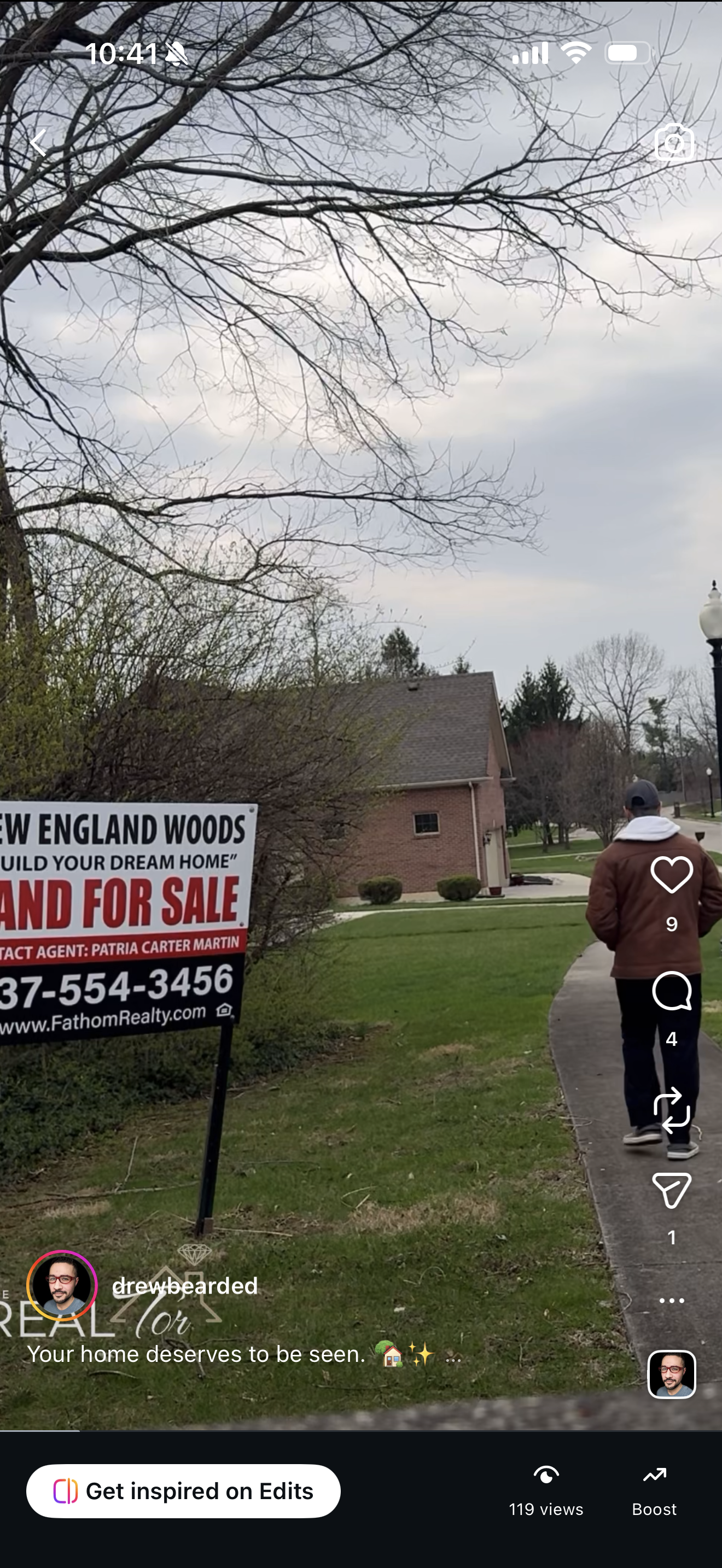 New England Woods land for sale listing video produced by DrewBearded